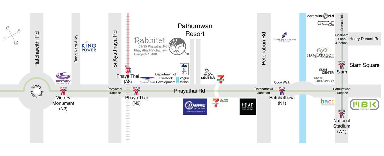Hostel Rabbitat Bangkok Exteriér fotografie